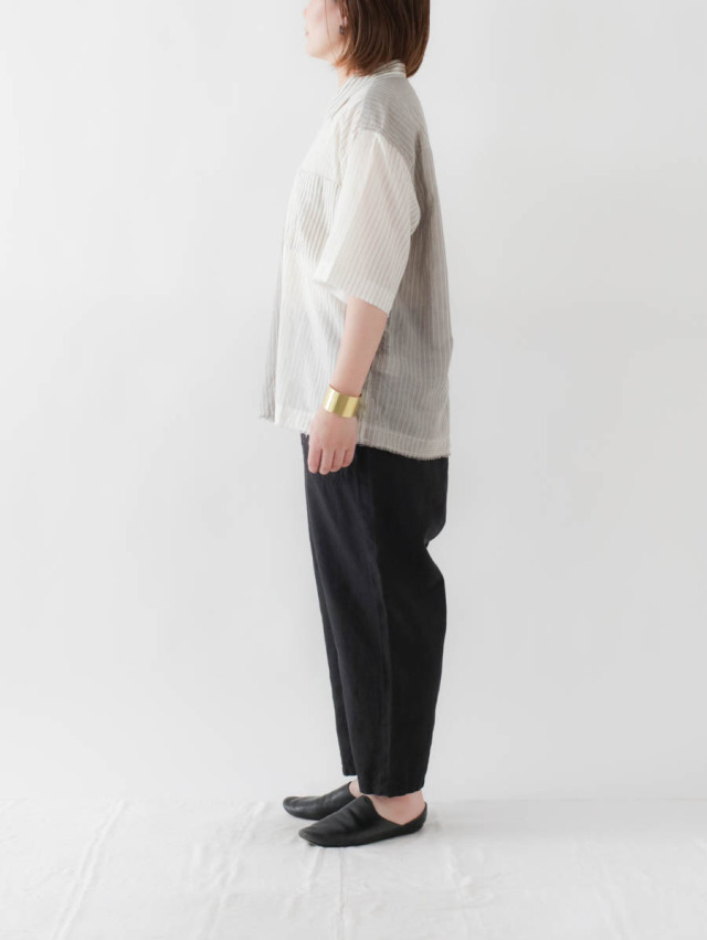 TIGRE BROCANTE ティグルブロカンテ｜40/1リネンタゴサクパンツ