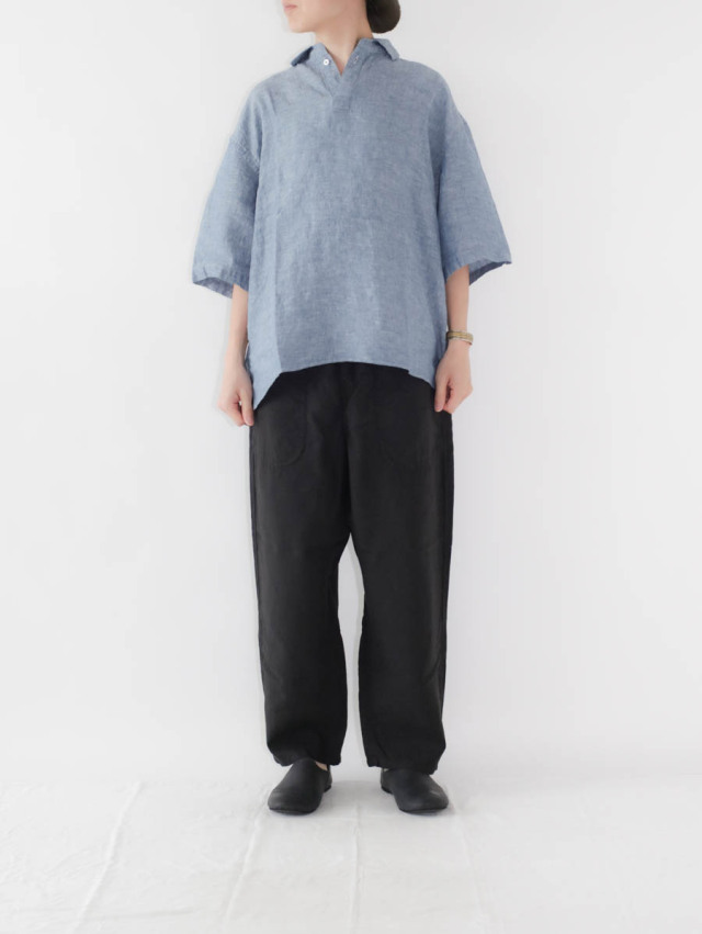 TIGRE BROCANTE ティグルブロカンテ｜40/1リネンタゴサクパンツ