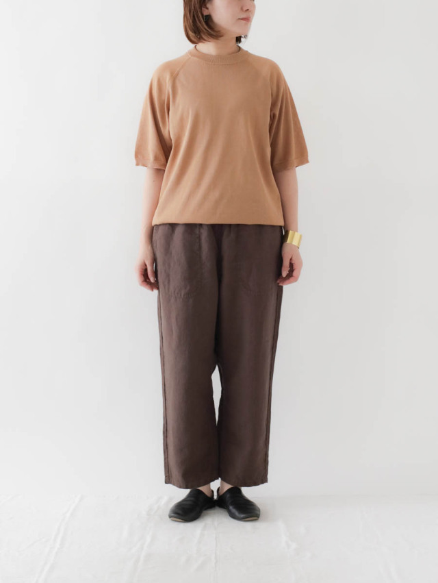 TIGRE BROCANTE ティグルブロカンテ｜40/1リネンタゴサクパンツ