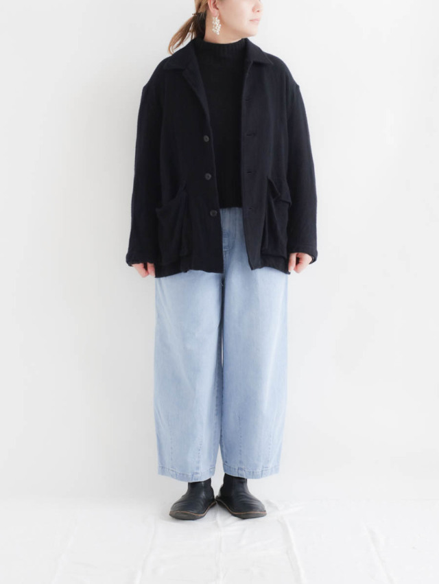 TOHNAI トーナイ｜WORK JACKET ブラック