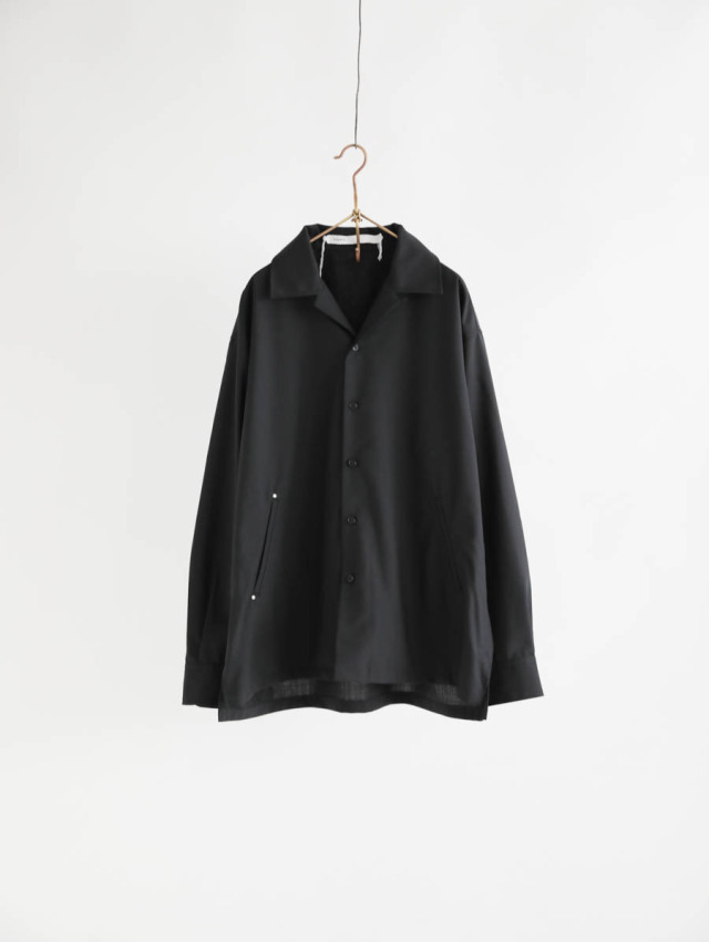 TOHNAI トーナイ｜SHIRT JACKET ブラック