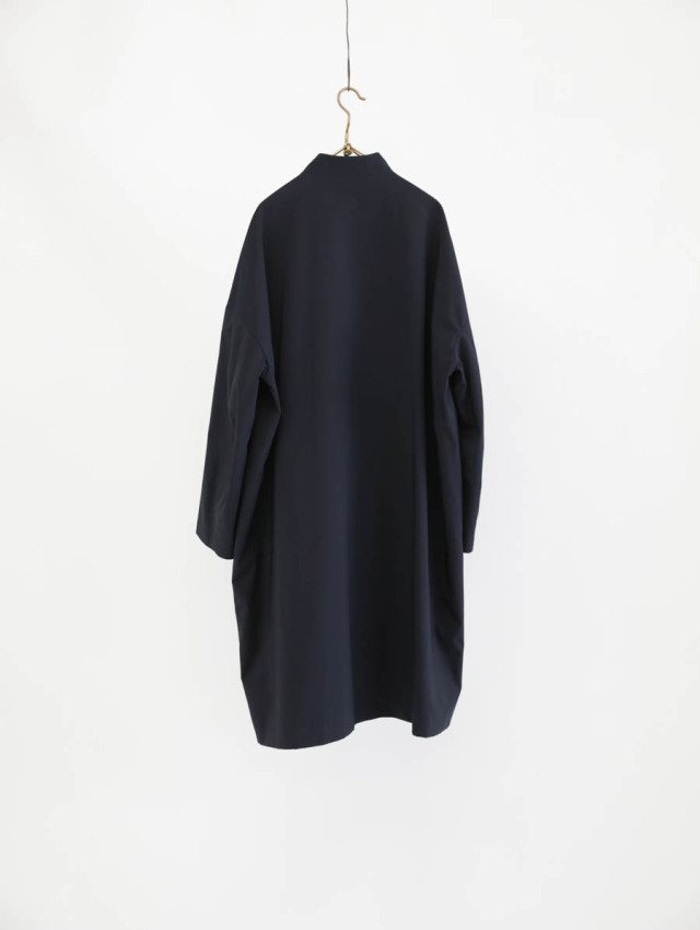 TRAVAIL MANUEL スプリットツイル マオカラーコート TRAVAIL MANUEL_スプリットツイルマオカラーコート | Fuzzy Clothed