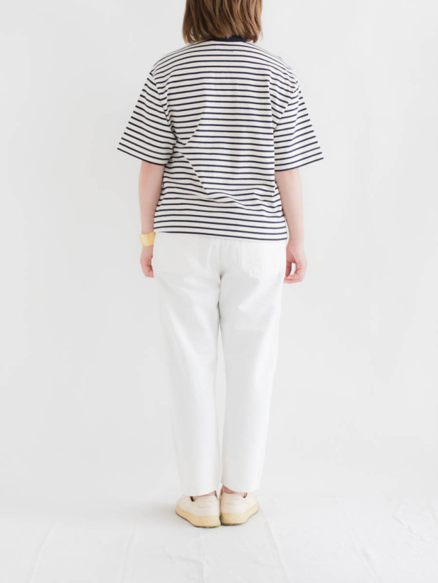 TRAVAIL MANUEL コットンリネンデニム ノマドパンツ TRAVAIL MANUEL コットンリネンデニム ノマドパンツ