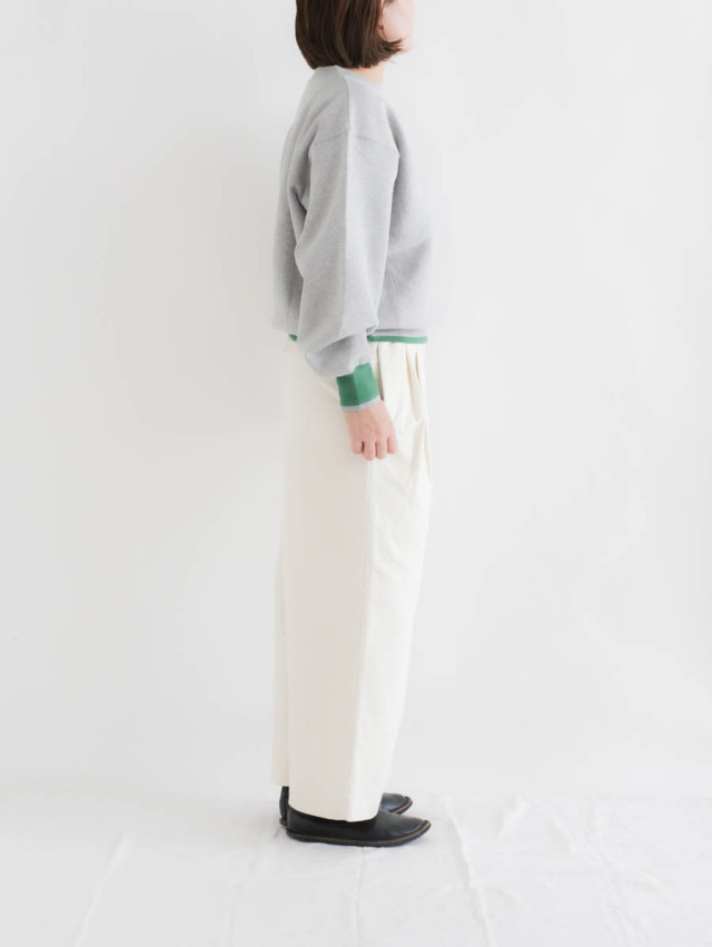 TRAVAIL MANUEL トラヴァイユマニュアル｜モールスウェード2タック