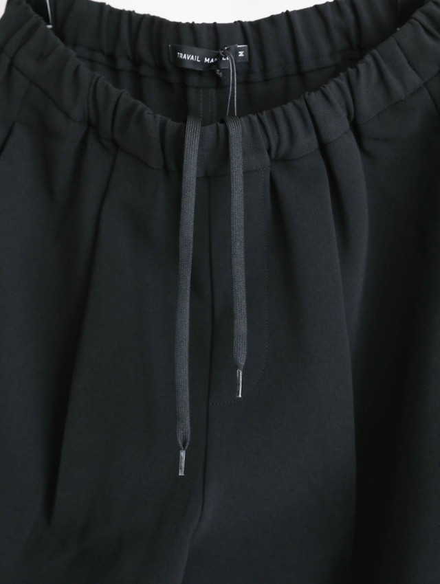 美品 TRAVAIL MANUEL ダブルクロス 2タックパンツ M 黒 楽天市場】travail manuel 2タック パンツの通販