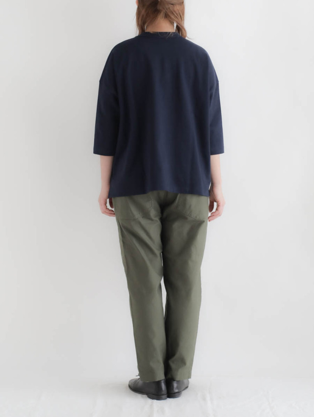 TRAVAIL MANUEL バッグファティーグパンツ TRAVAIL MANUEL トラバイユマニュアル バックサテンファティーグ