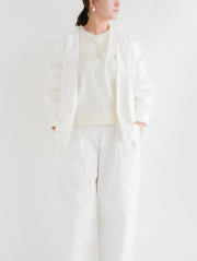 ARTE POVERA アルテポーヴェラ｜12ozデニムノーカラーワークジャケット