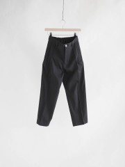 未使用タグ付！EEL IRON PANTS ブラックパンツ S 日本製 E-24204] EEL Products (イール) SUN PANTS ST. (サンパンツ