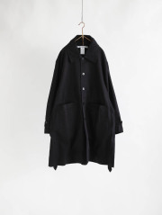 EEL Products イール プロダクツ　フード　　コート ウールカシミア EEL Products イールプロダクツ OUTER 通販 - EEL Productsの