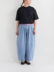 b1882　ハーベスティ　サーカスパンツ　1(S)　ゴムウエスト　綿100%　青 楽天市場】【最大3000円OFFクーポン配布中】HARVESTY