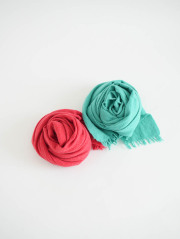 LOCALLY ローカリー　muji muffler ウール　レッド LOCALLY ローカリーmuji muffler ウールレッド