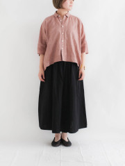 TIGRE BROCANTE 巻きスカート TIGRE BROCANTE ティグルブロカンテ Thin line絞り メニー