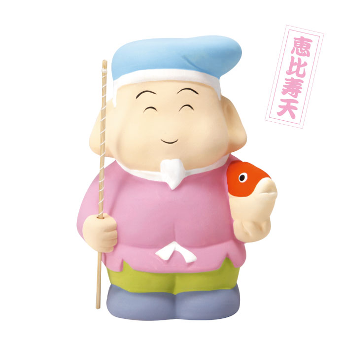 1ポイント景品：（A-1）七福神貯金箱 幸運の恵比寿天