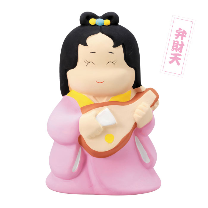 1ポイント景品：（A-4）七福神貯金箱 愛情の弁財天