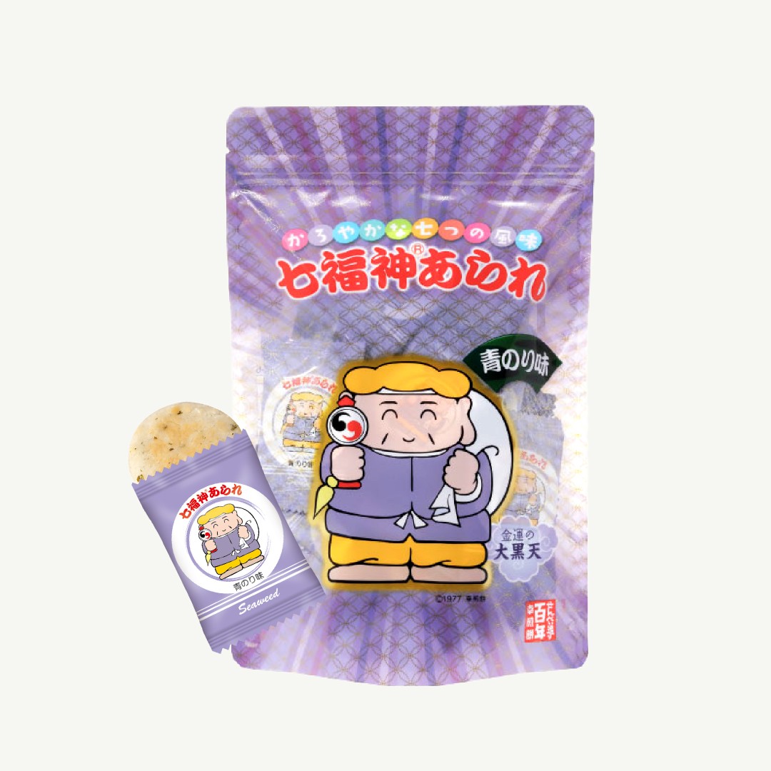 七福神あられ(青のり味・個包装タイプ) AG-6