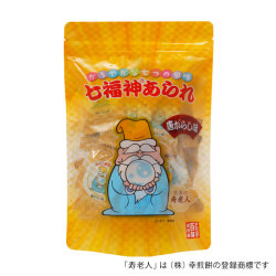 AG-9 寿老人 [七福神あられ スタンドパック][唐がらし味][24枚入]