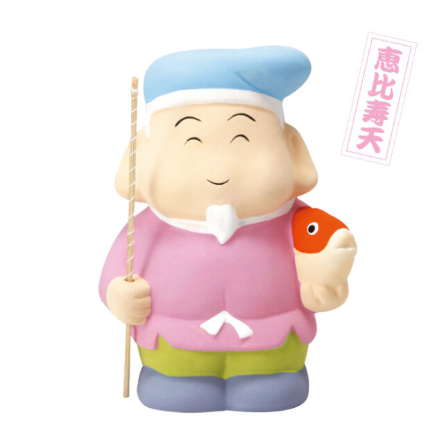 1ポイント景品：（A-1）七福神貯金箱 幸運の恵比寿天