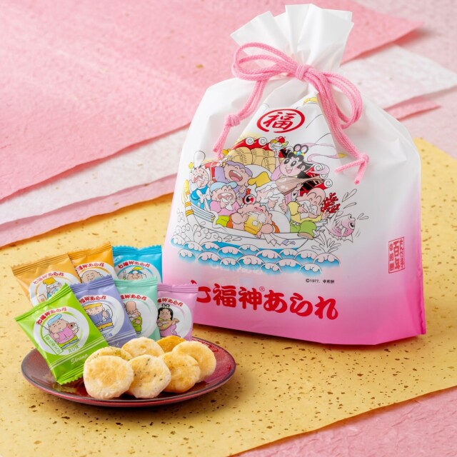 幸煎餅 七福神あられ 福袋入150g｜徳用・ご自宅用にも
