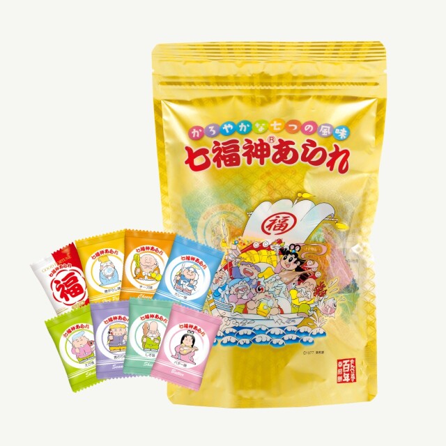 七福神あられ(ココア味入・8種ミックス) AG-4