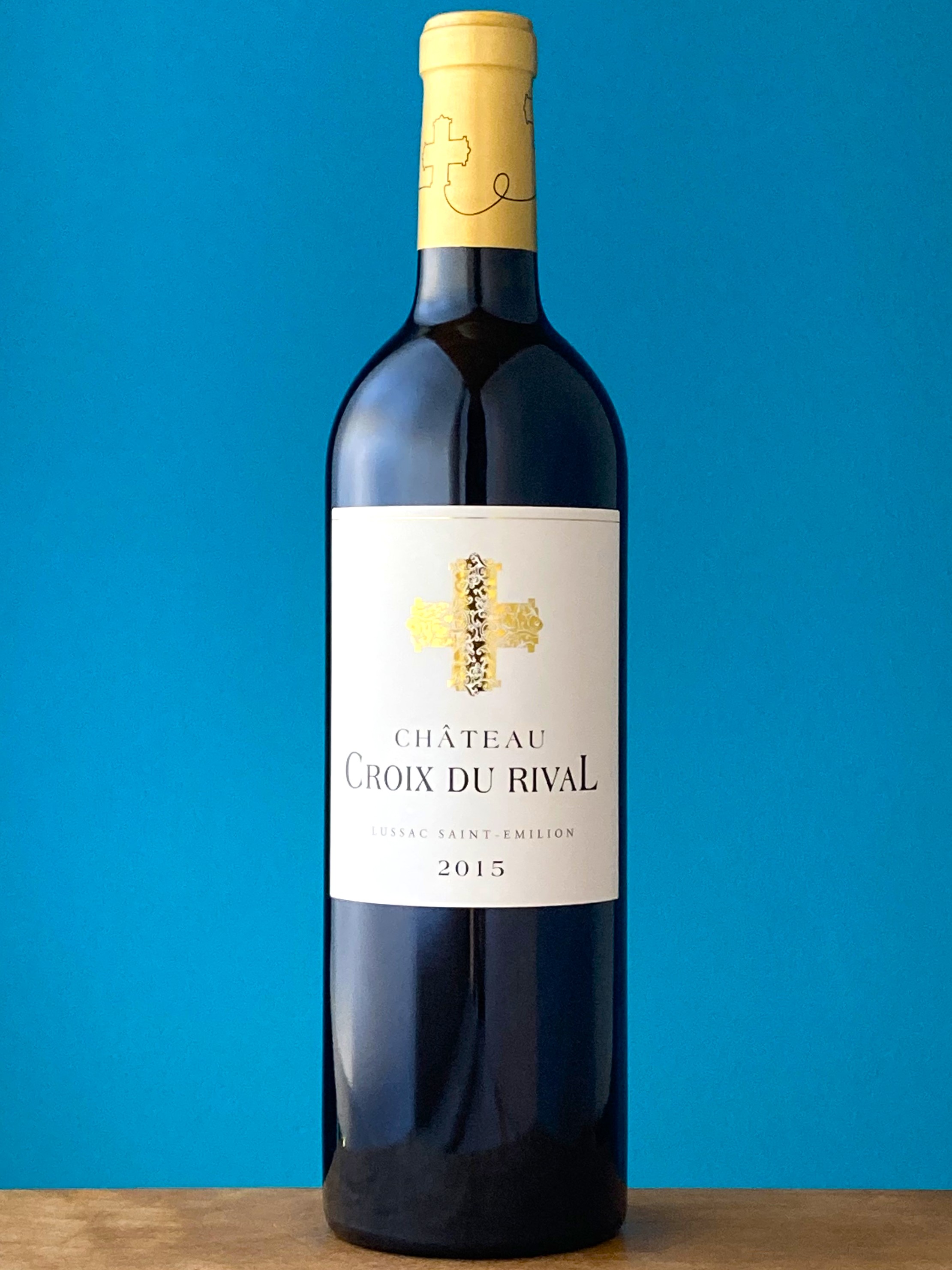 シャトー・クロワ・デュ・リヴァル 2015　リュサック・サンテミリオン