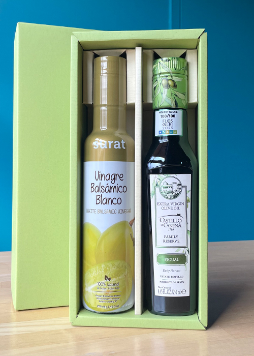 【ギフトボックス入り】カネナ ファミリーリザーブ ピクアル & surat ホワイト バルサミコ ビネガー　