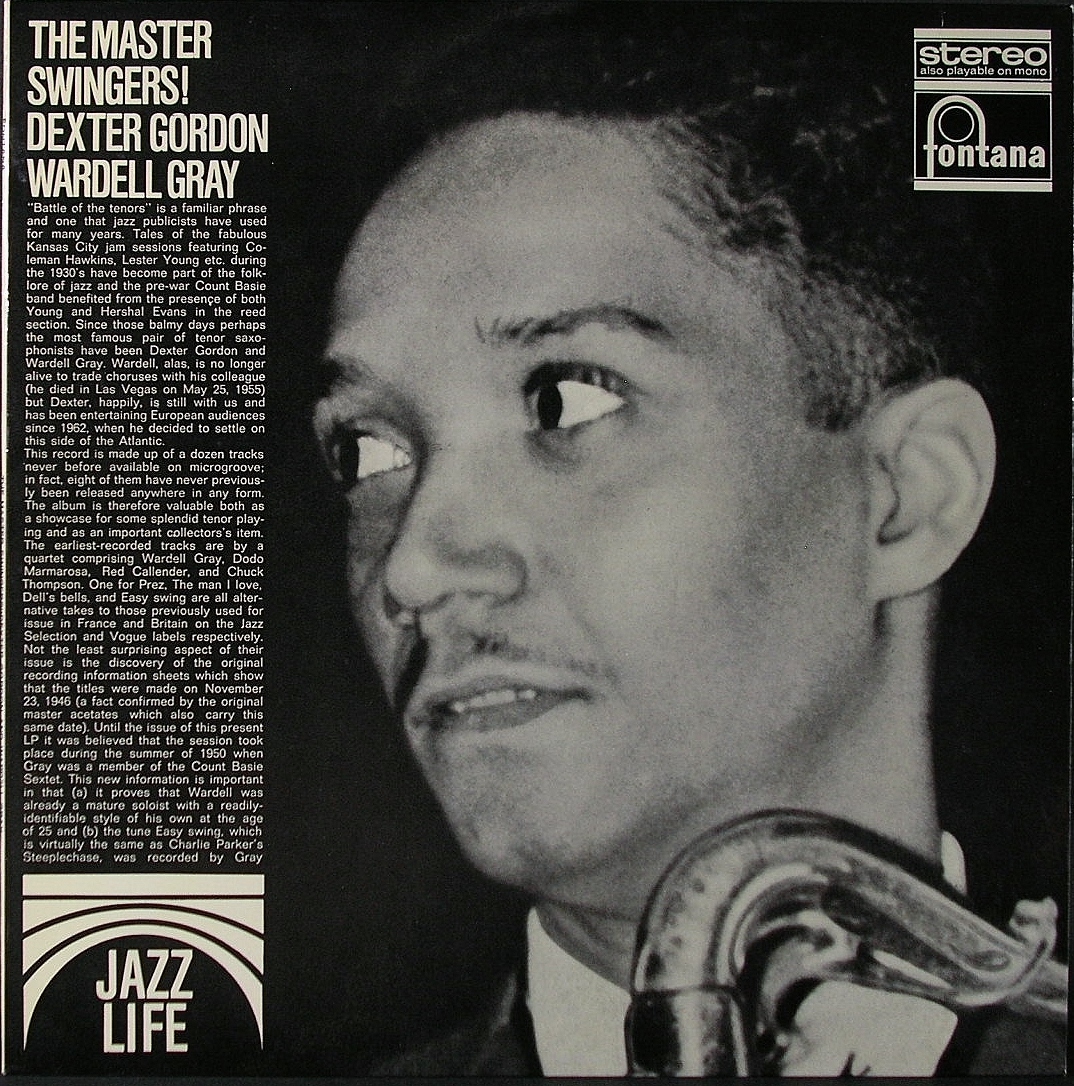 Dexter Gordon, Wardell Gray デクスター・ゴードン、ワーデル・グレイ / The Master Swingers!