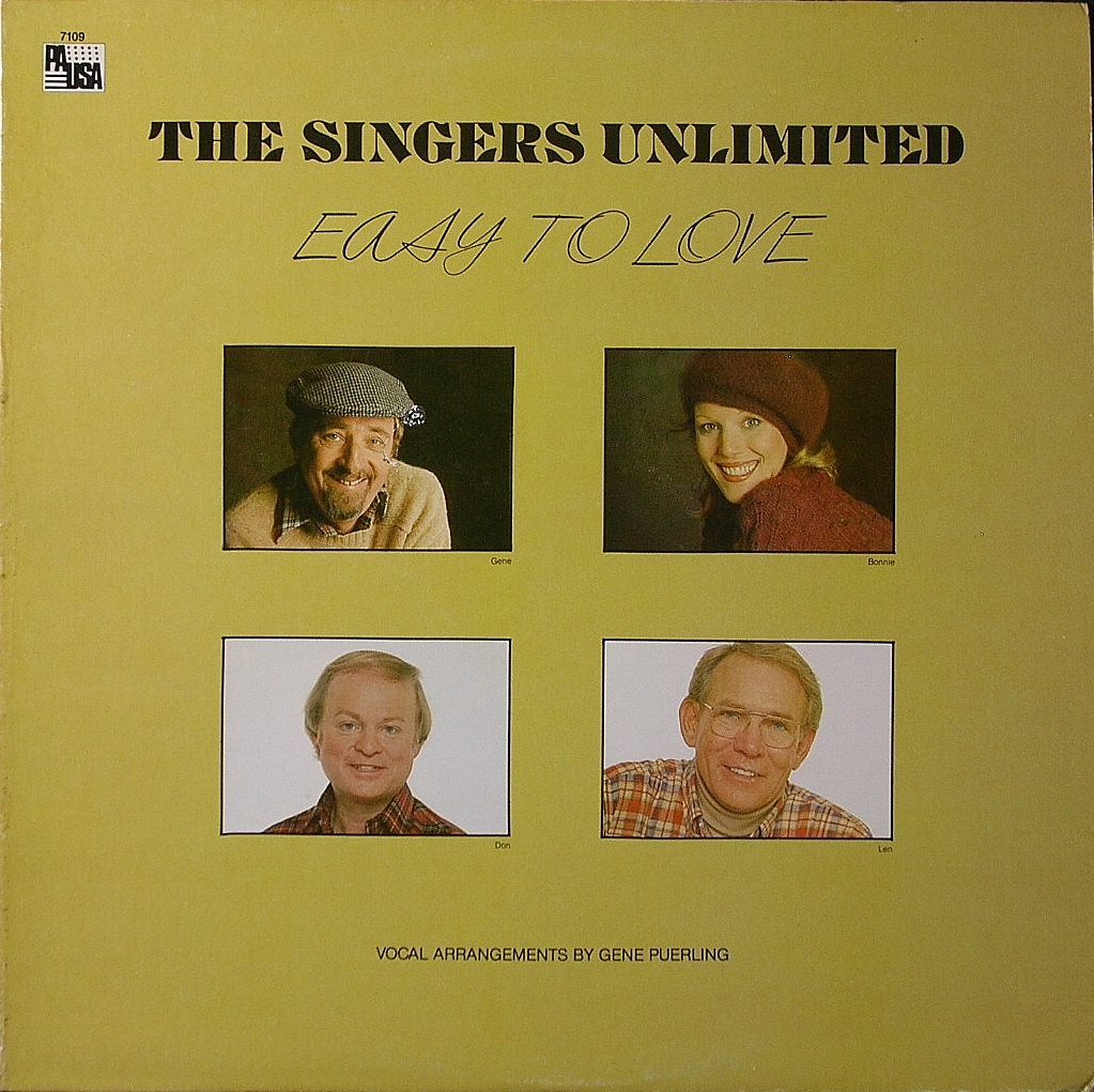 Singers Unlimited シンガーズ・アンリミテッド / Easy To Love イージー・トゥ・ラヴ