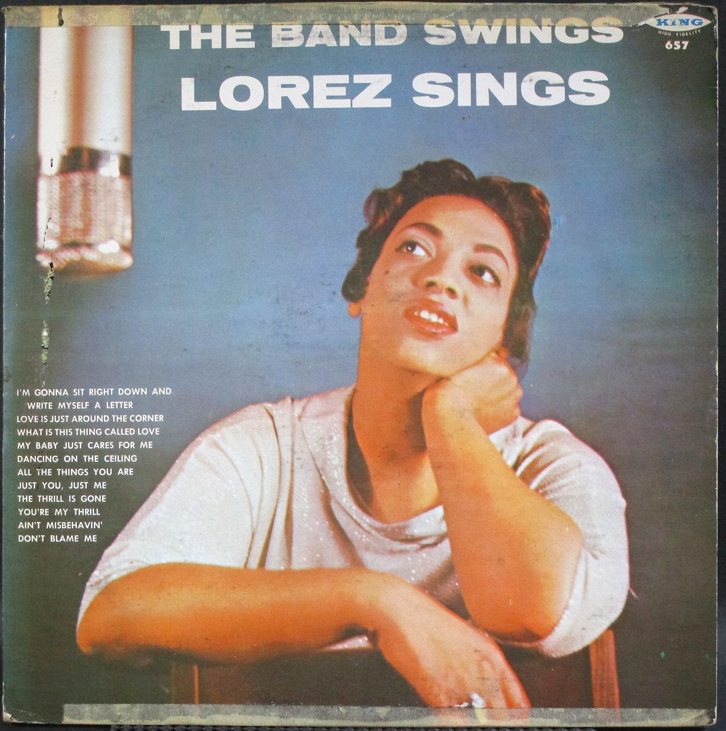 Lorez Alexandria ロレツ・アレキサンドリア / The Band Swings - Lorez Sings