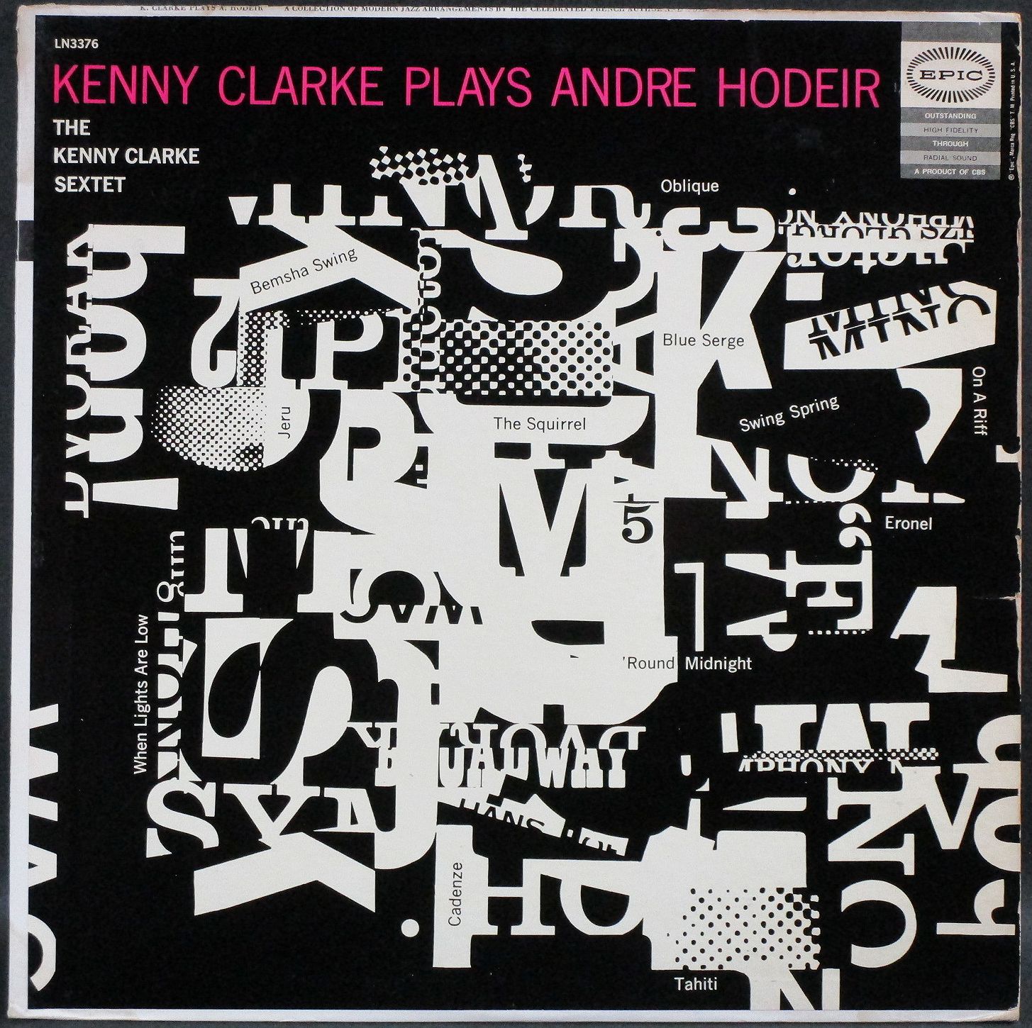 Kenny Clarke ケニー・クラーク / Kenny Clarke Plays Andre Hodeir