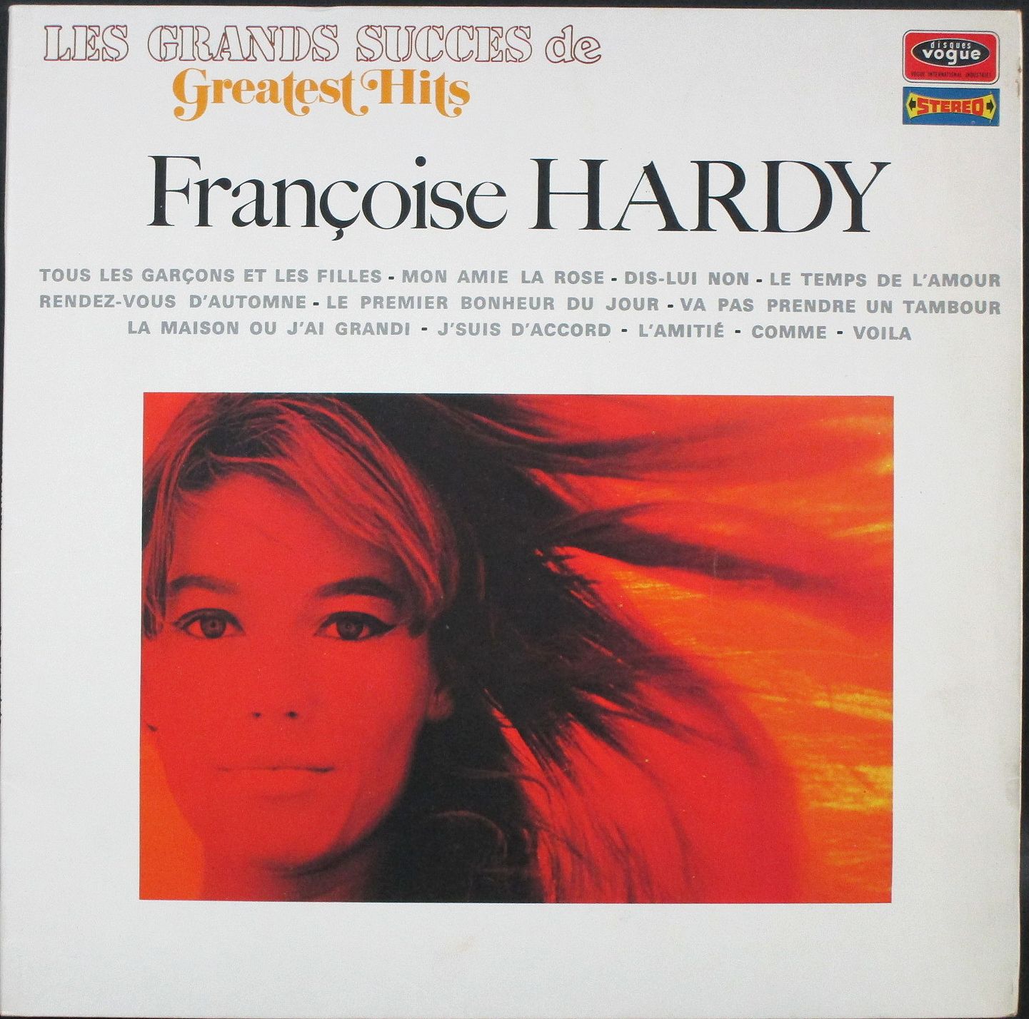 Francoise Hardy フランソワーズ・アルディ/ Les Grands Succes De Francoise Hardy - Greatest Hits