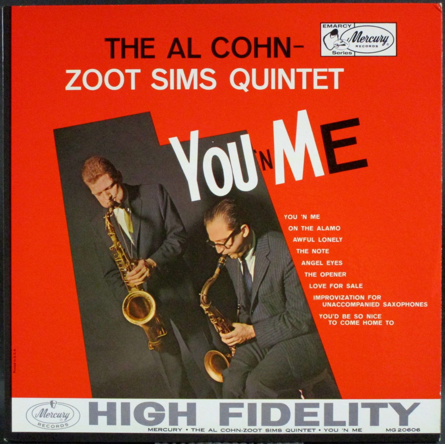 Al Cohn - Zoot Sims Quintet アル・コーン＆ズート・シムズ / You 'N Me ユー・エン・ミー