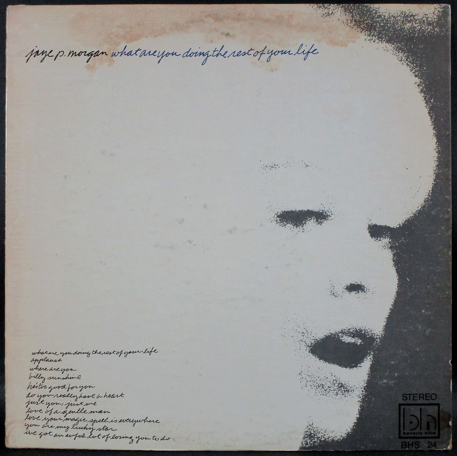 Jaye P. Morgan / What Are You Doing The Rest Of Your Life