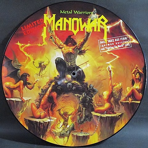 Manowar マノウォー / Metal Warriors | UK盤 12"