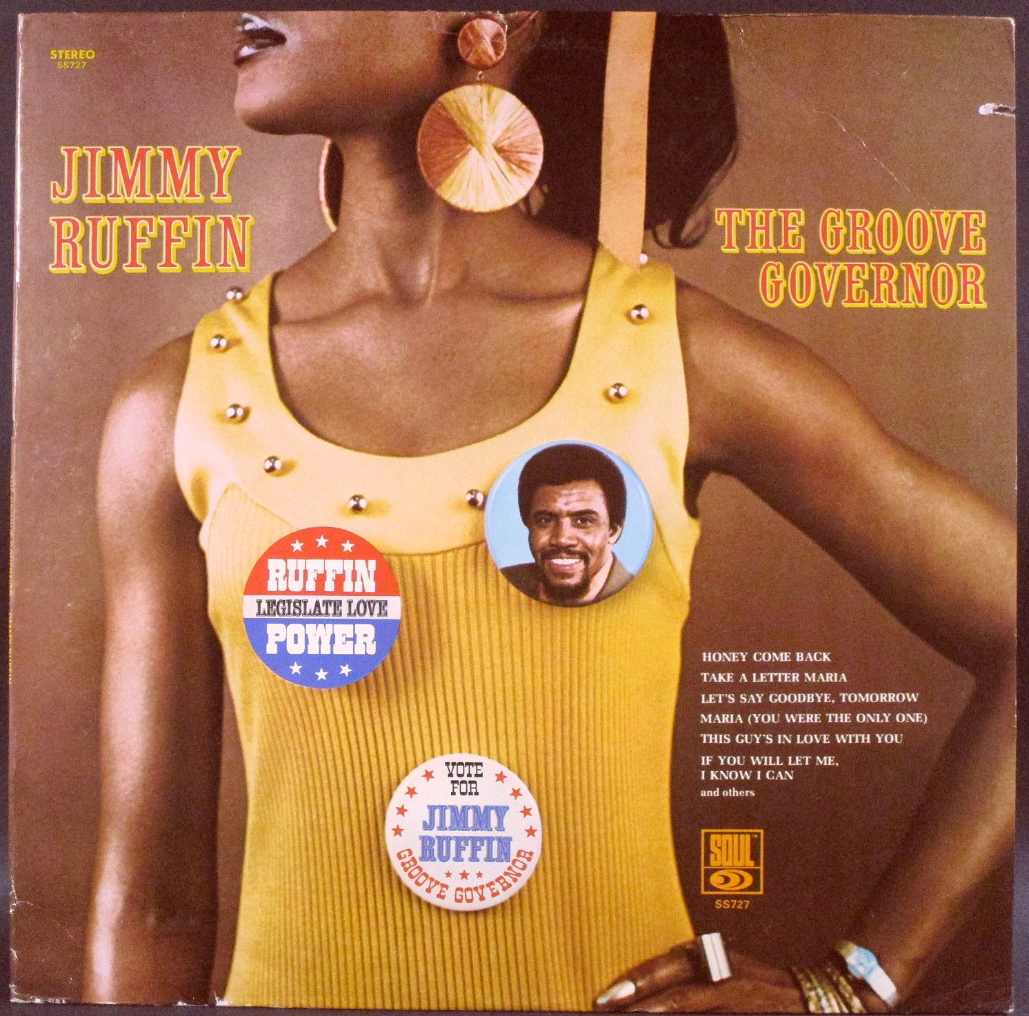 Jimmy Ruffin ジミー・ラフィン / The Groove Governor