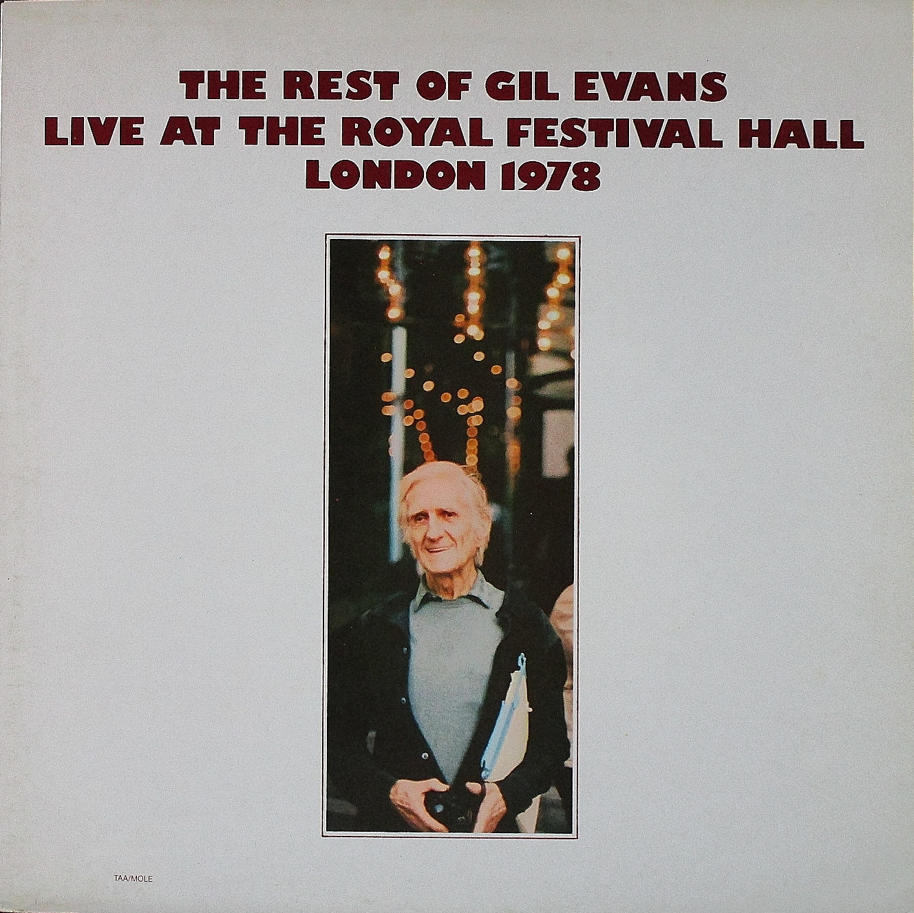 Gil Evans ギル・エヴァンス / The Rest Of Gil Evans Live At The Royal Festival Hall London 1978