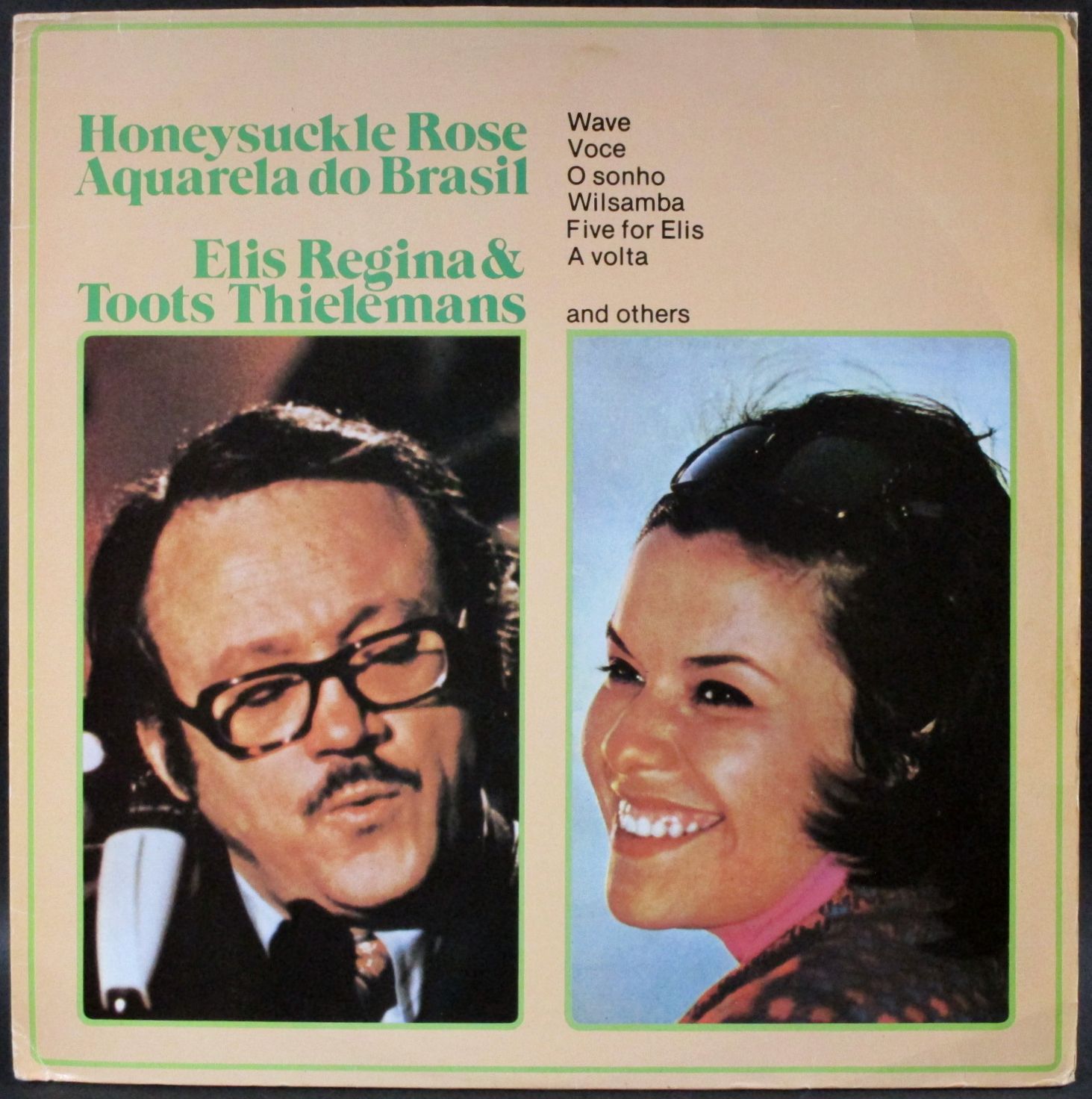 Elis Regina & Toots Thielemans エリス・レジーナ & トゥーツ・シールマンス / Honeysuckle Rose / Aquarela Do Brasil