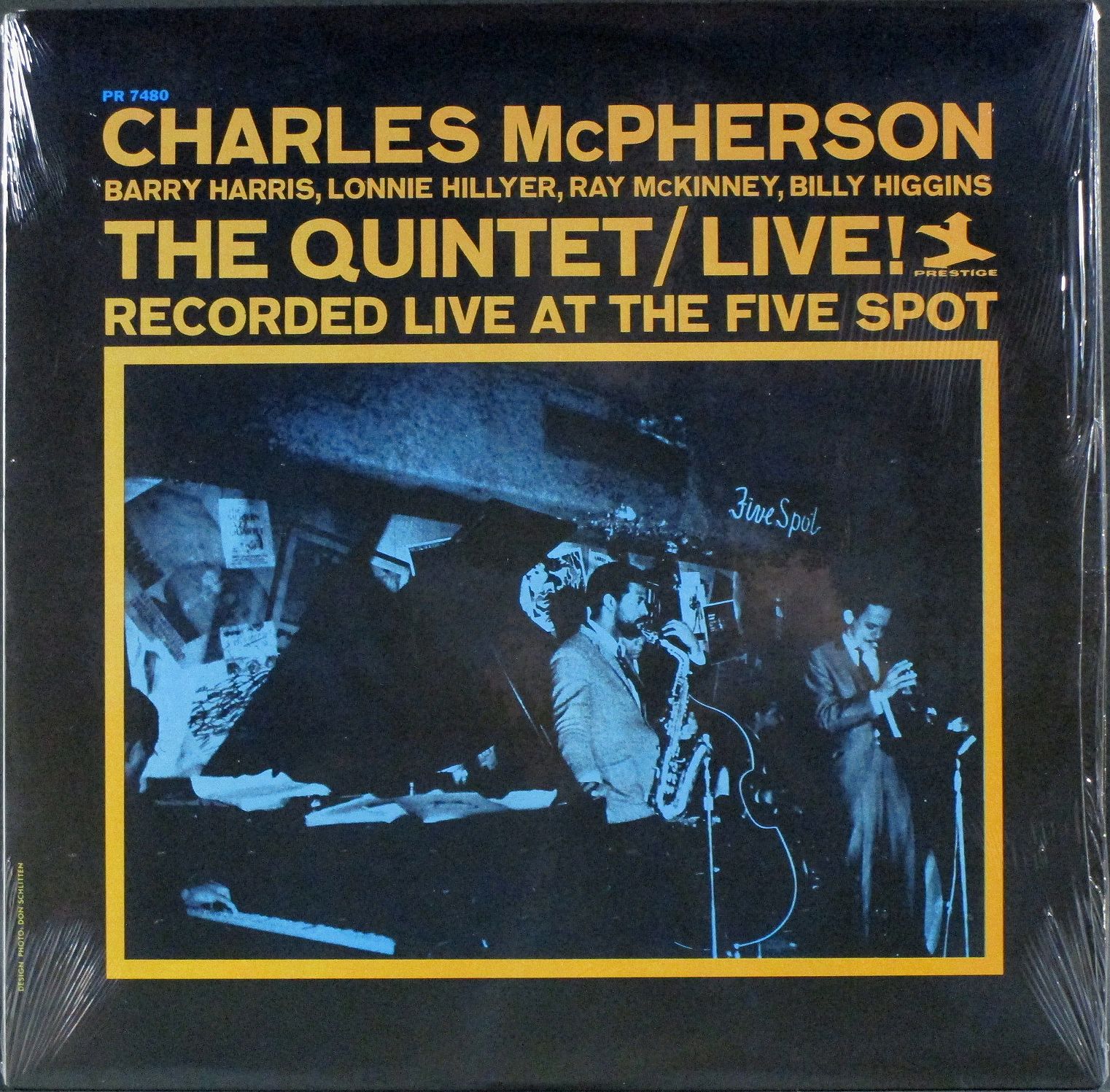 Charles McPherson チャールズ・マクファーソン / The Quintet - Live! (Recorded Live At The Five Spot)