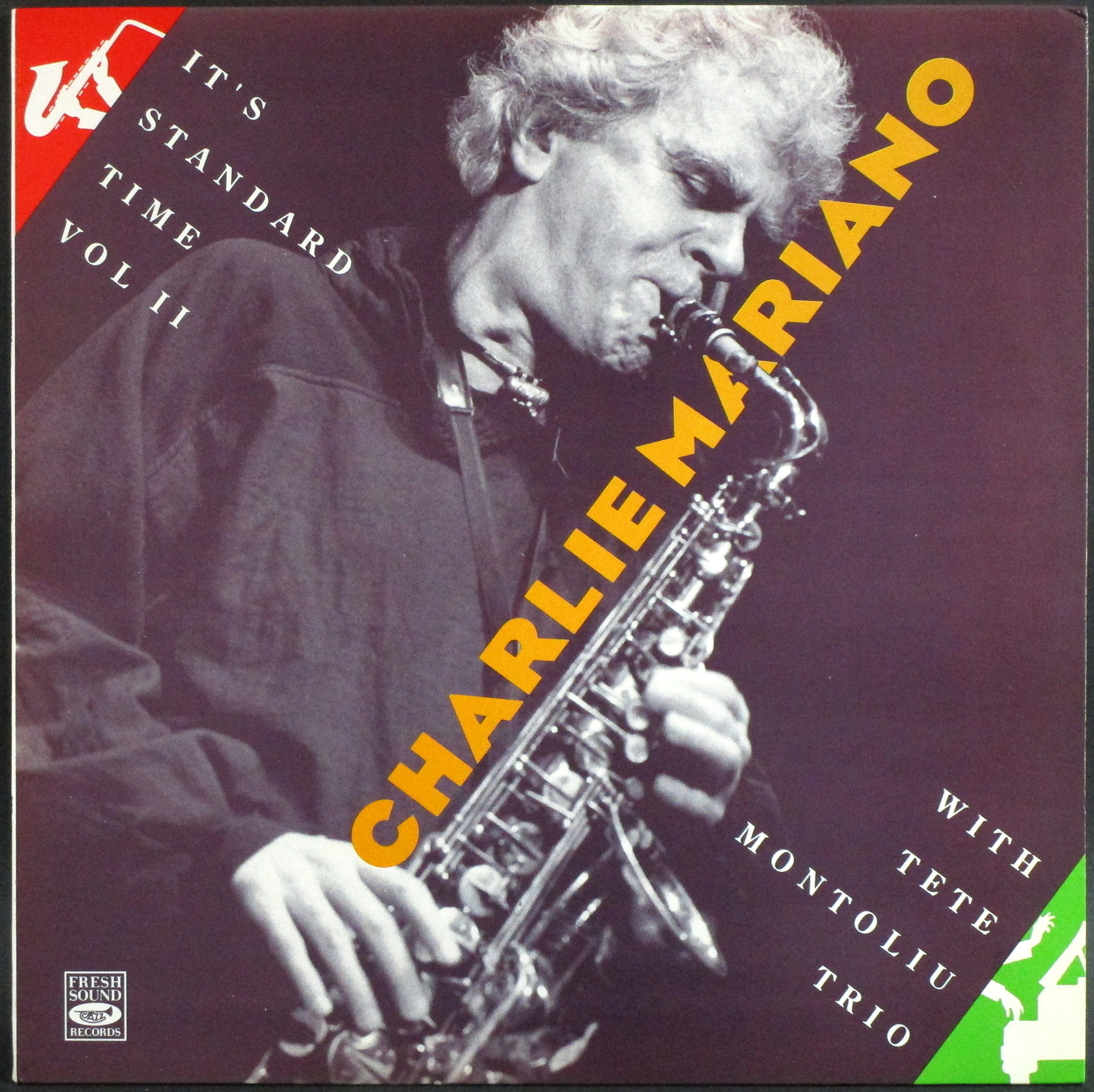 Charlie Mariano With Tete Montoliu Trio チャーリー・マリア―ン・ウィズ・テテ・モントリュー / It's Standard Time Vol. 2