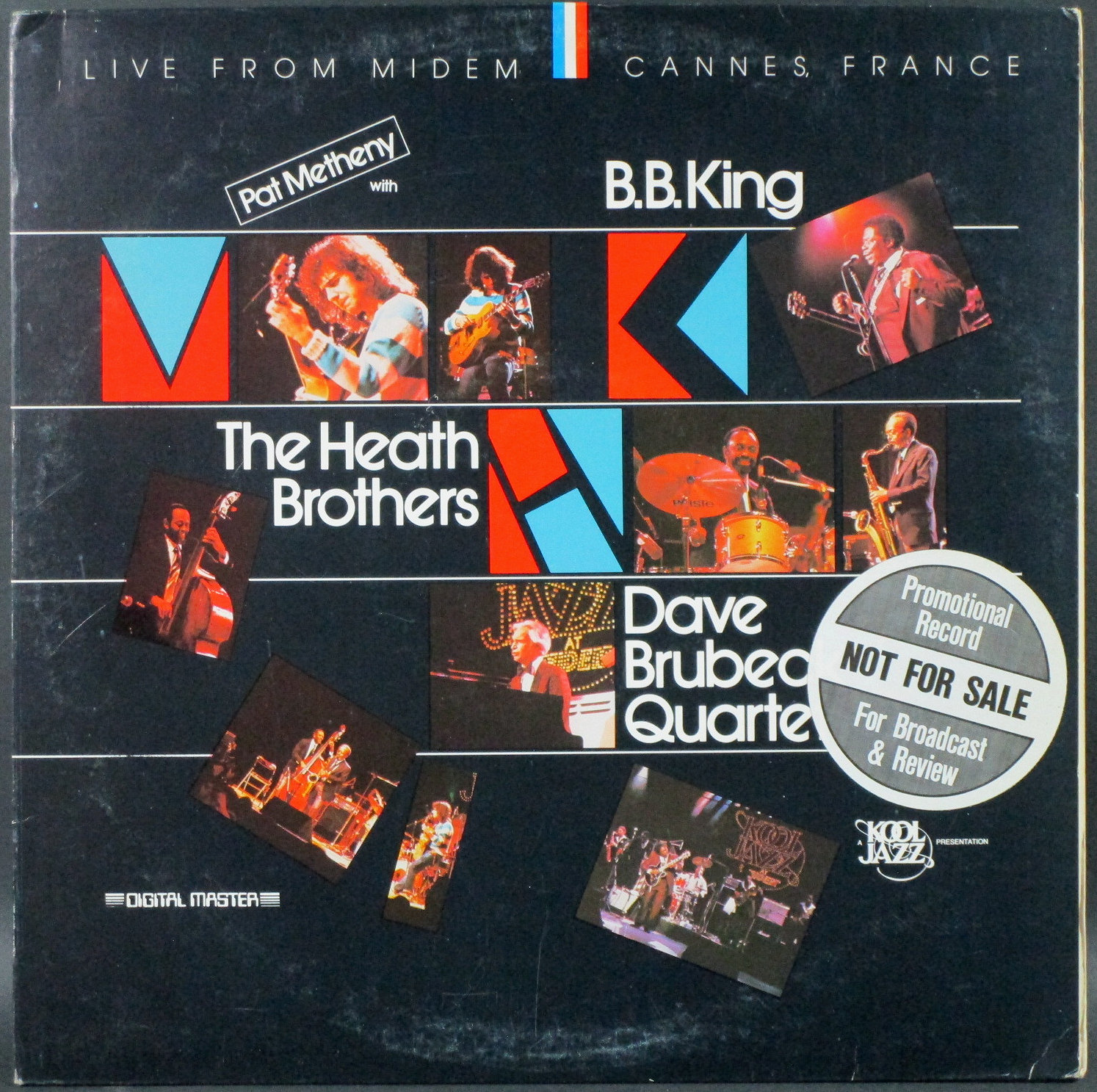 Pat Metheny, Heath Brothers, Dave Brubeck Quartet, B.B. King パット・メセニー、デイブ・ブルーベック / Live In Concert