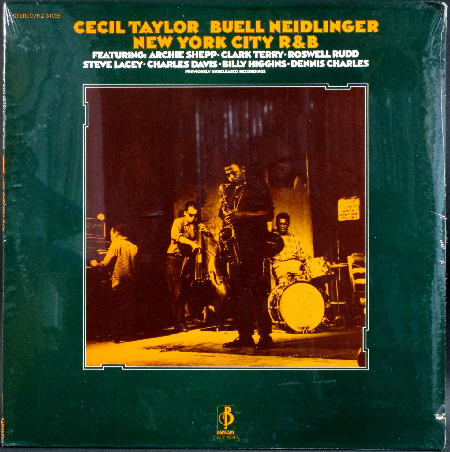 Cecil Taylor, Buell Neidlinger セシル・テイラー / New York City R&B | 未開封