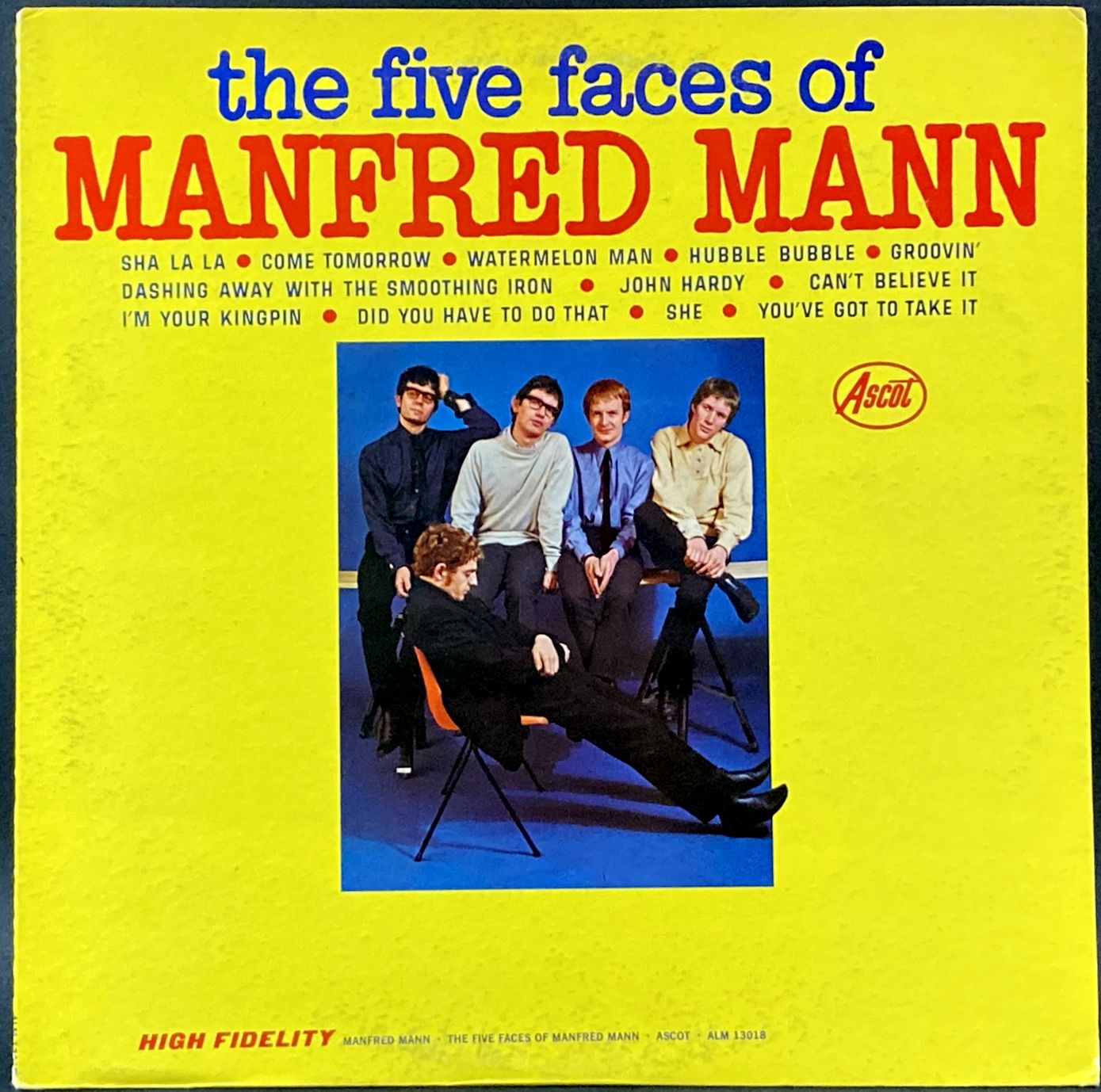 Manfred Mann マンフレッド・マン / The Five Faces Of Manfred Mann