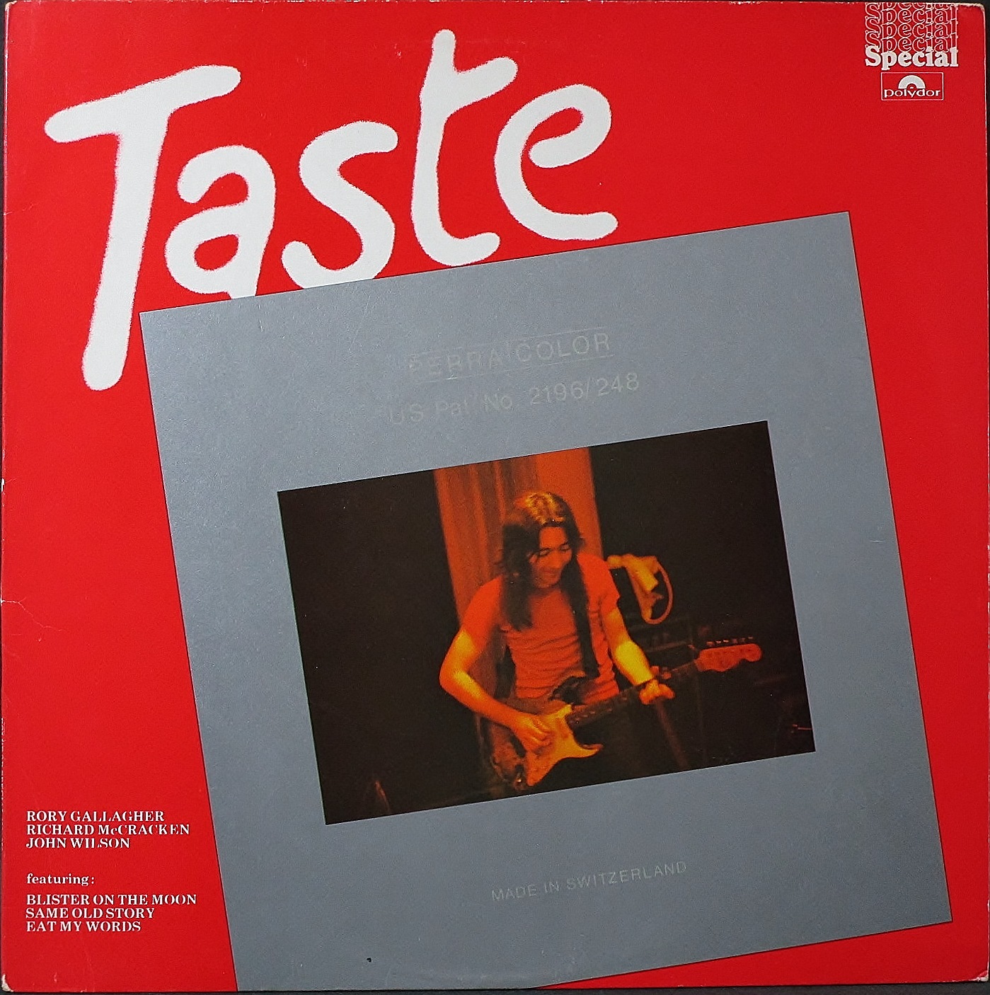 Taste テイスト - ロリー・ギャラガー / Taste UK盤