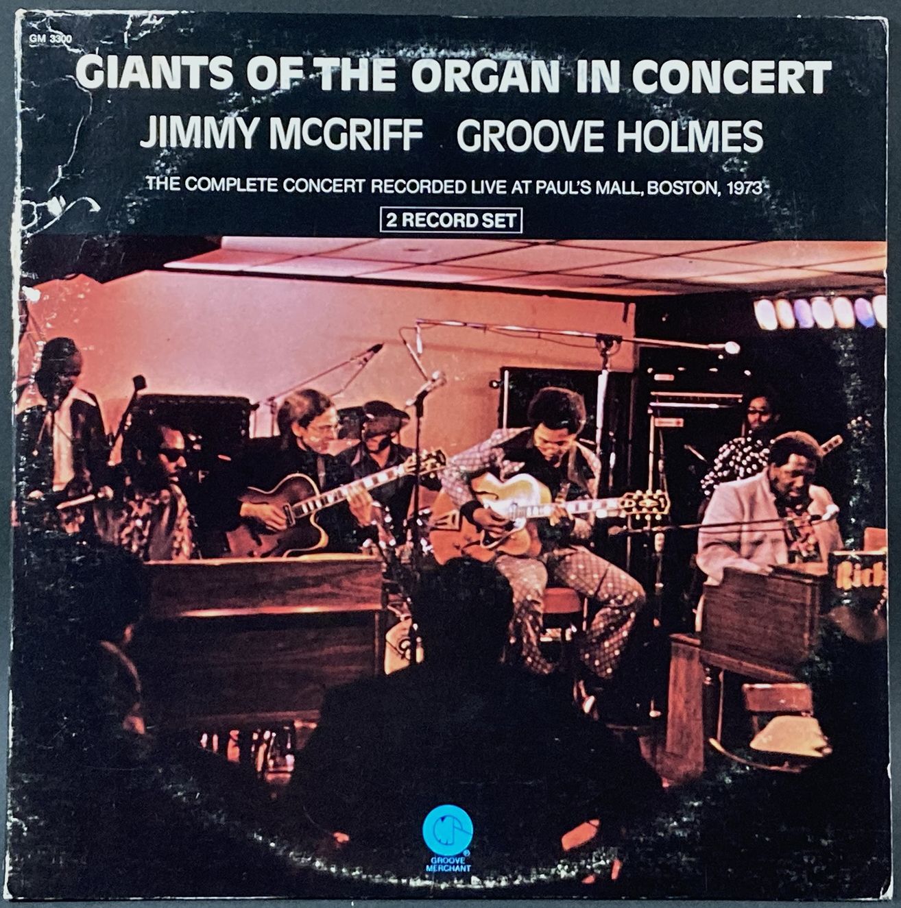 Jimmy McGriff & Groove Holmes ジミー・マクグリフ & リチャード・グルーヴ・ホルムズ / Giants Of The Organ In Concert
