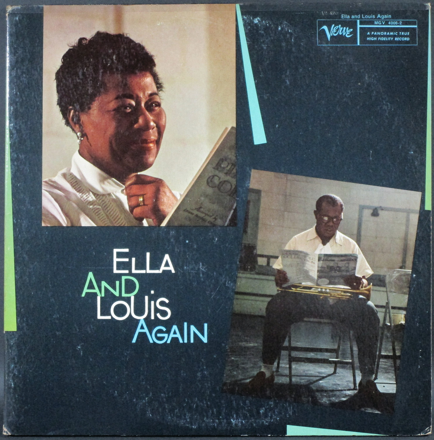 Jazz Vocal Ella Fitzgerald Louis Armstrong エラ フィッツジェラルド ルイ アームストロング Ella And Louis Again 中古レコードの通販ジャズ ロック レア盤 Seven Beat Records