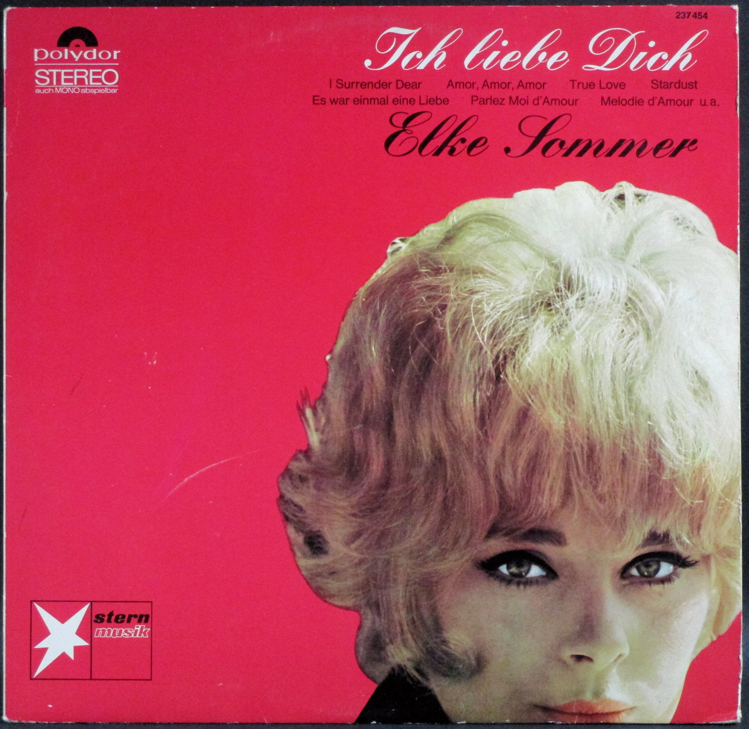 Elke Sommer エルケ・ソマー / Ich Liebe Dich