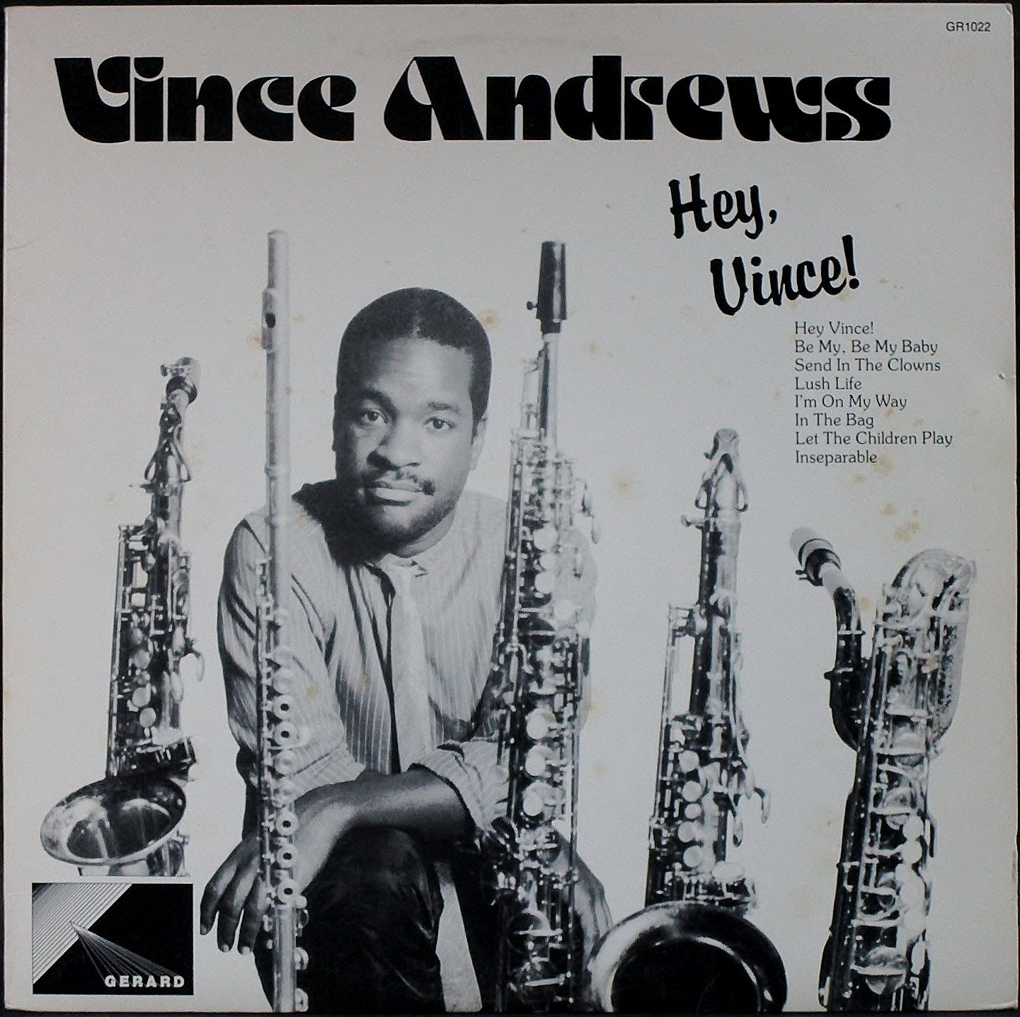 Vince Andrews ヴィンス・アンドリュース / Hey, Vince!