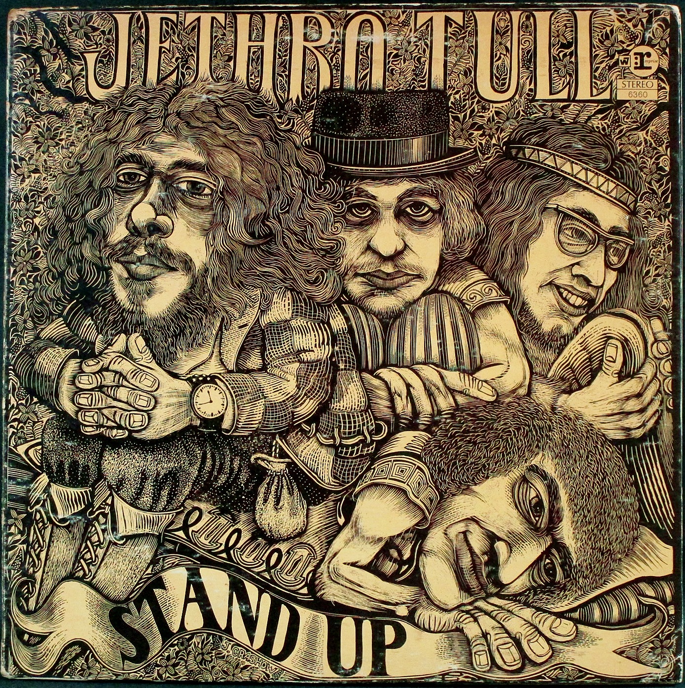 プログレッシブ Jethro Tull ジェスロ タル Stand Up 中古レコードの通販ジャズ ロック レア盤 Seven Beat Records
