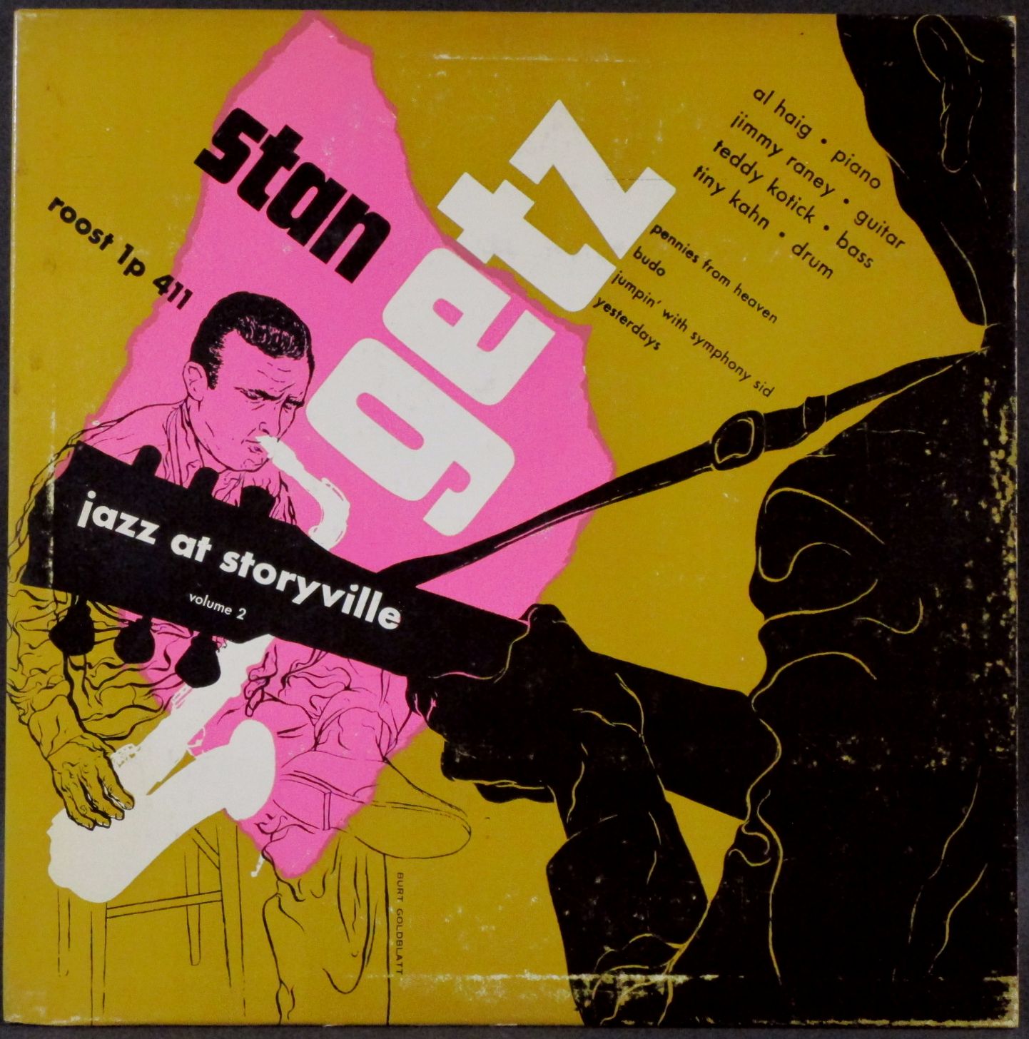 Stan Getz Quintet スタン・ゲッツ/ Jazz At Storyville Volume 2 ジャズ・アット・ストーリーヴィル Vol. 2