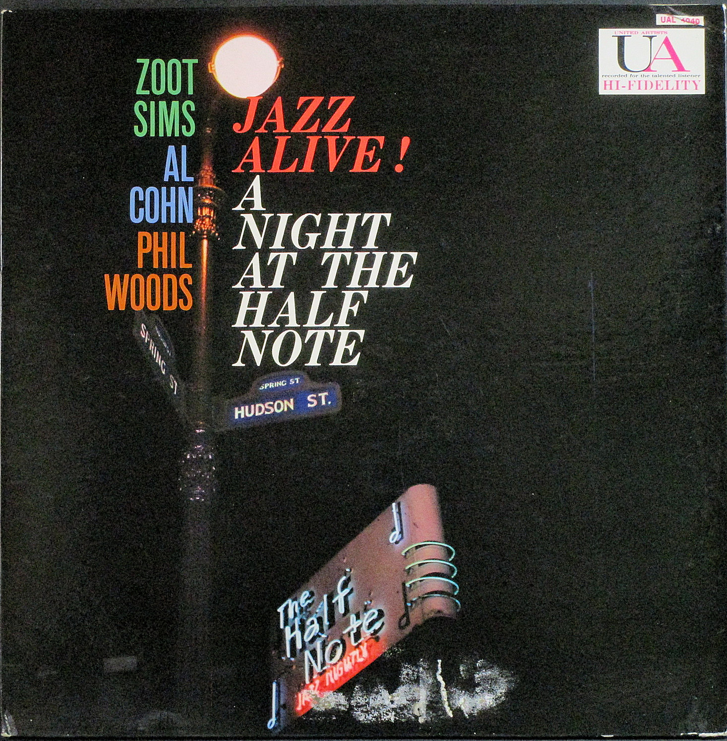 Zoot Sims, Al Cohn, Phil Woods ズート・シムズ、アル・コーン、フィル・ウッズ / Jazz Alive! A Night At The Half Note