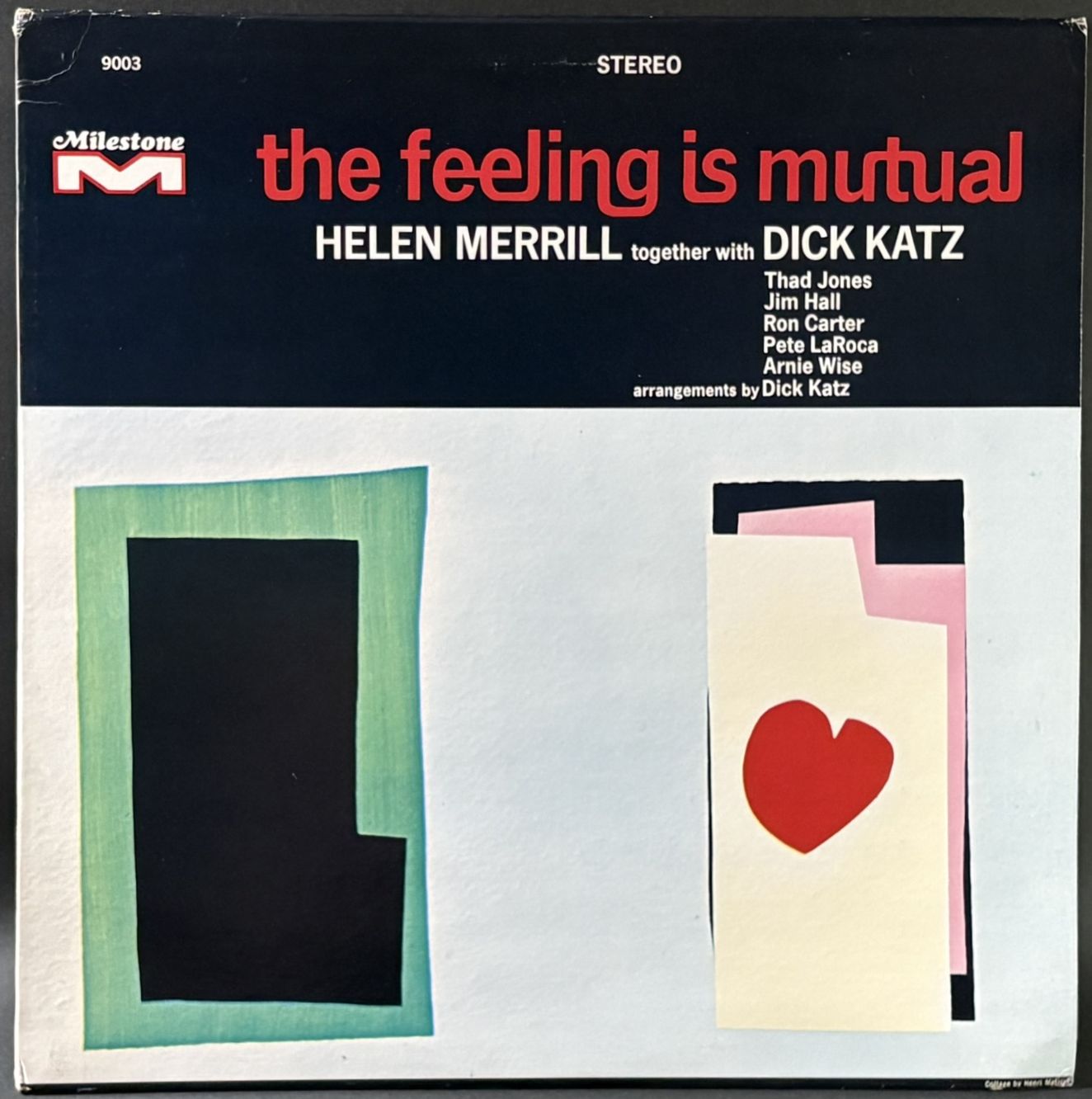Helen Merrill Together With Dick Katz / The Feeling Is Mutual